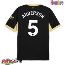 Camiseta Manchester City Elliot Anderson #5 Visitante Equipación 2026-27 manga corta